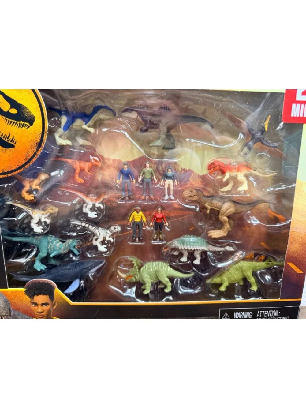 Jurassic World Chaos Theory Mini Figures Set Of 20 By Mattel Netflix Series
